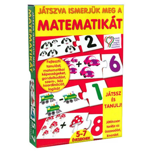 Játszva ismerjük meg a matematikát - magyar nyelvű társasjáték gyerekeknek