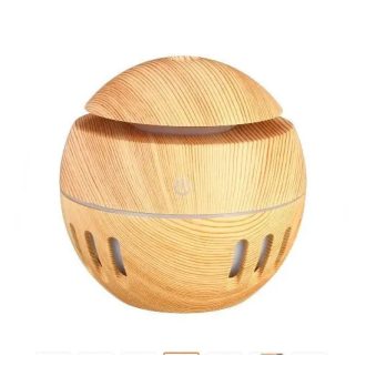  SilverHome Phuket Gömb alakú Mini Humidifier LED színvátós fénnyel- fenyő