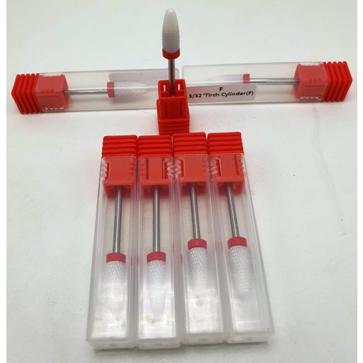 Kúpos kerámia csiszolófej extra finom - piros