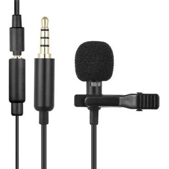   SilverHome Lavalier Csiptetős mikrofon + AUX bemenettel - JH-043-A