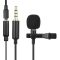 SilverHome Lavalier Csiptetős mikrofon + AUX bemenettel - JH-043-A