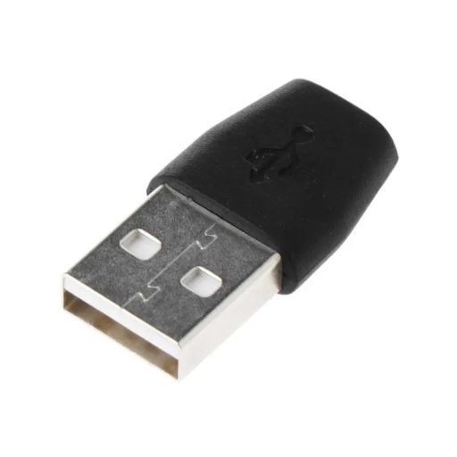 OTG átalakitó adapter (MicroUSB -> USB 2.0), fehér