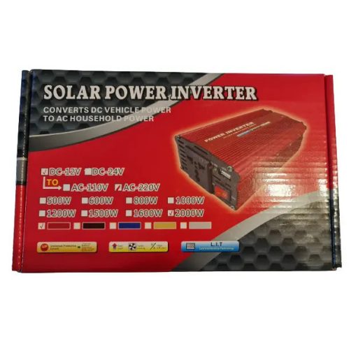 Power Inverter - 12V / 220V átalakító 2000W