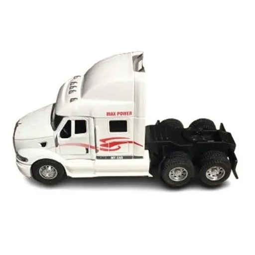 Kenworth T700 miniatűr fém teherautó – Fényszóróval és hanghatásokkal - fehér