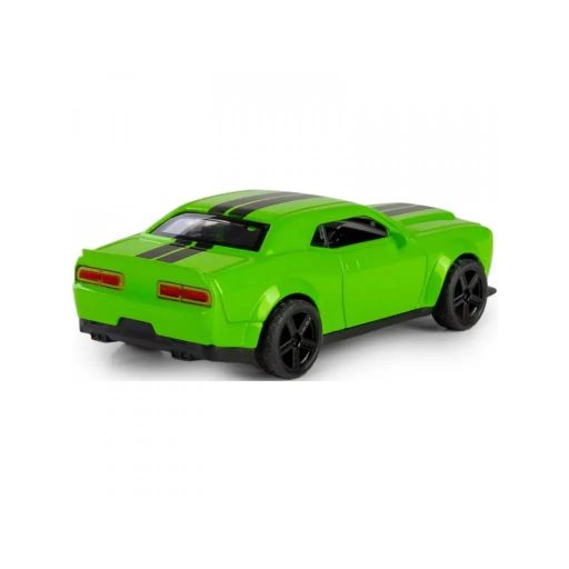 Fém Dodge Charger autómodell - zöld
