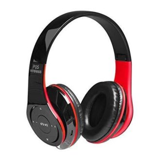   Bluetooth fejhallgató mikrofonal ,rádio fm és SD kártya ,P05 fekete
