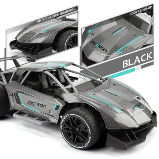 ADM Hero Car 2055 RC Autó – Rozsdamentes acél karosszériával, 2,4 GHz, drift / verseny