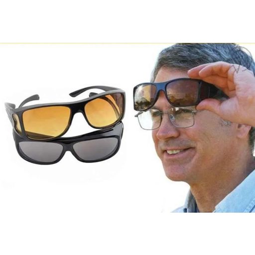 Vezetést segítő szemüveg (nappali/éjszakai)