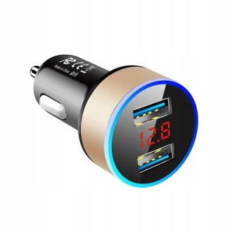 TREQA Autós Töltő 2xUSB 20W Gyorstöltés – 3.1A