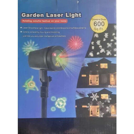 Karácsonyi kültéri-beltéri lézer - Garden Laser