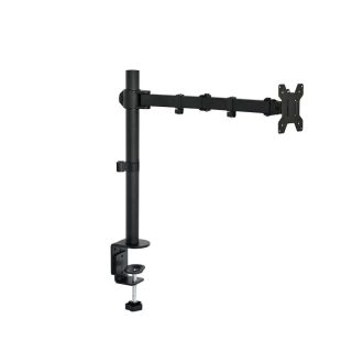   Gembird fekete állítható asztali tartó konzol 13"-27"  -  max. 8kg támasz