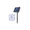 10 méteres 100 LED-es napelemes drót fényfüzér – 50W, hidegfehér