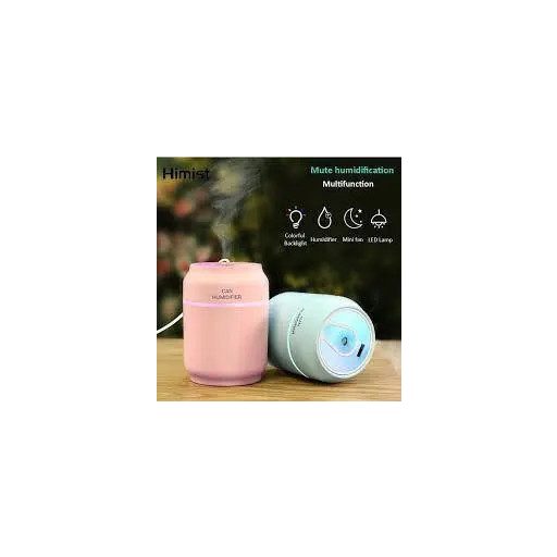 SilverHome 3 in 1 párásító készülék mini ventilátorral - sárga színben
