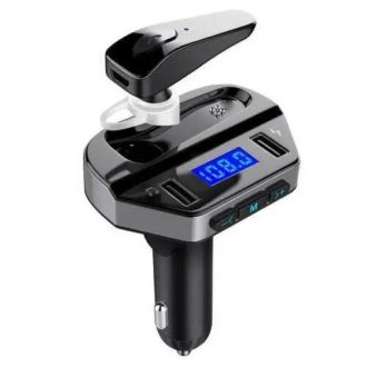 V6 Fm Transmitter Kihangosító Headset Mp3