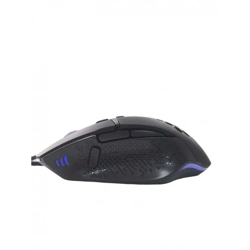 Vezetékes Gaming egér GM82, 1000-6400dpi, RGB világítás, Fekete