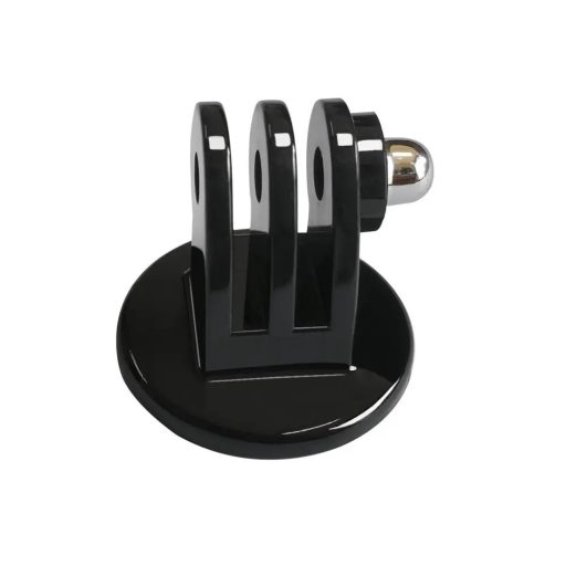 Akciókamera rögzitő adapter, tripod állványra és szelfi botra szerelhető, GoPro 8/7/6/5/4/3+/3, SJ4000l és más OEM sport kamerákkal kompatibilis, fekete