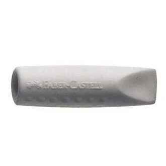   Radír Faber-Castell Grip 2001 kupakradír szürke 2 db/csomag