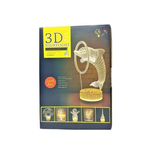 3D LED Karácsonyi Ablakdísz, Karácsonyfa formájú színes ünnepi fény, USB-s talppal, 20cm magas