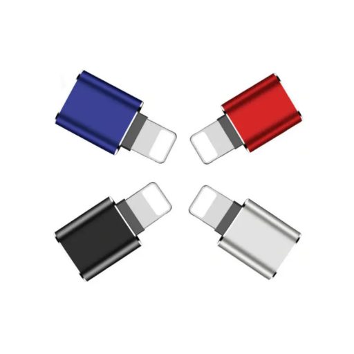 OTG átalakitó adapter (USB 3.0-ról Lightning), Fekete