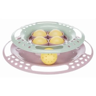   Trixie Játék Kölyökmacskának Műanyag Torony Labdával 24cm