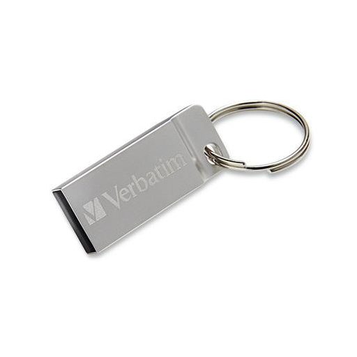 Pendrive, 64GB, USB 2.0,  VERBATIM "Executive Metal", ezüst