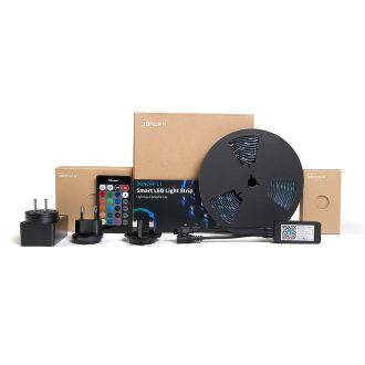   Sonoff L1 RGB LED szalag készlet (5m), WiFi-s, internetről távvezérelhető vezérléssel