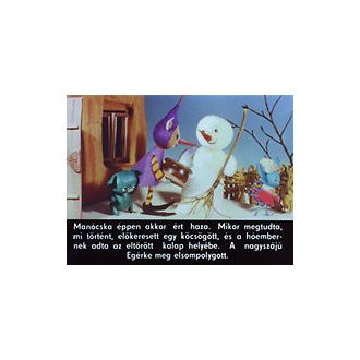 Mazsola és a hóember - Diafilm