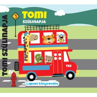 Tomi szülinapja - Lapozó könyvecske